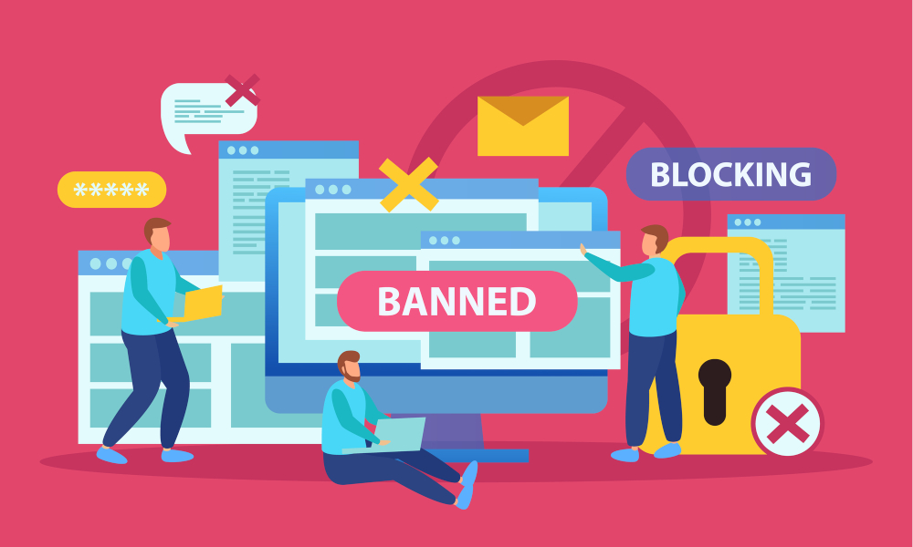 Число заблокированных сайтов за полгода выросло на 85 %